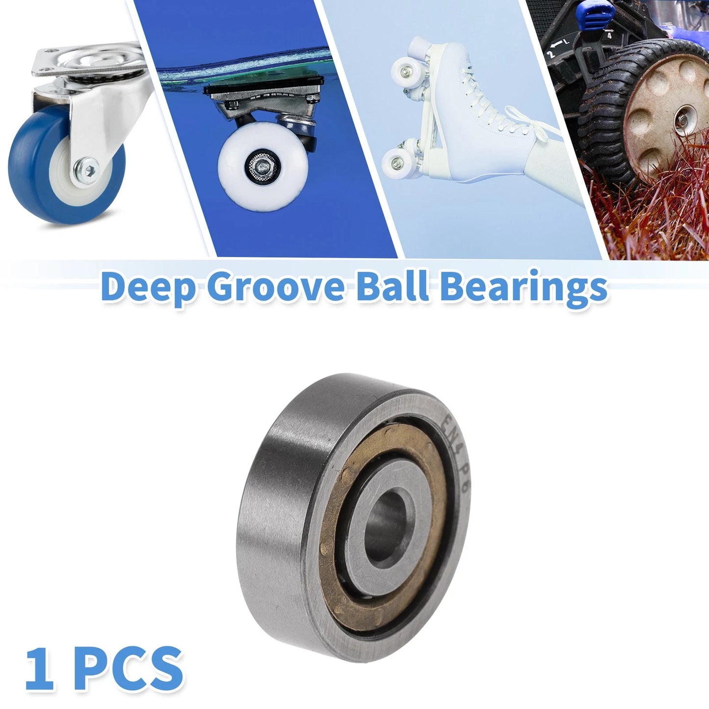 Deep Groove Ball Bearings 4x16x5mm for EN4