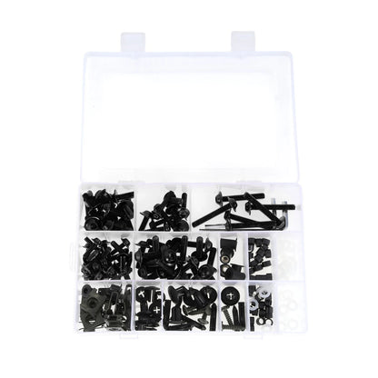 Windshield Bolts for Honda Dirt Bike Aluminum Rubber Black