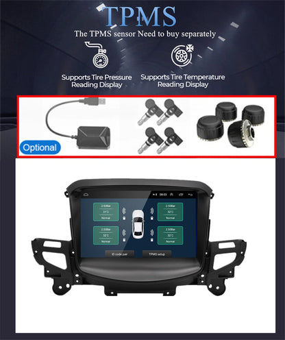 9" Android 14 Stereo Radio GPS Navi for Holden Commodore (2013-2017)