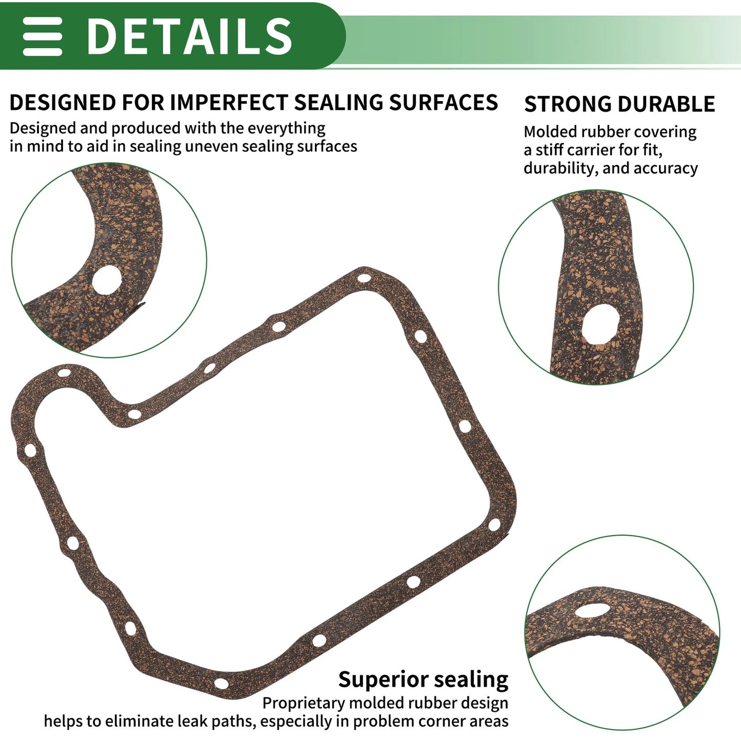 Oil Pan Gasket for Ford Cougar, Maverick (1998-2001)