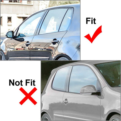 Gloss Black Rear Window Louver Cover Trim  for VW Golf MK5 (2004-2008)