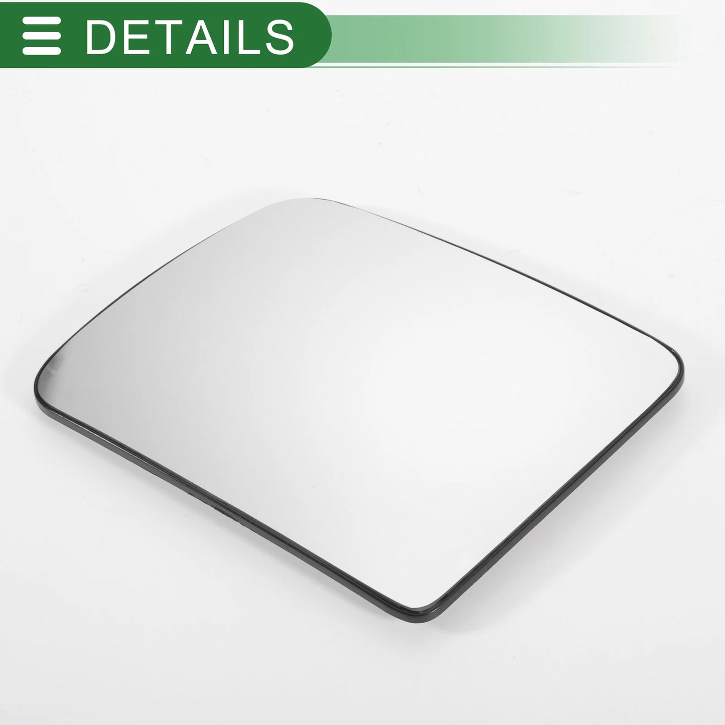 Left Side Upper White Convex Heated Mirror Glass for Ford Tourneo Connect