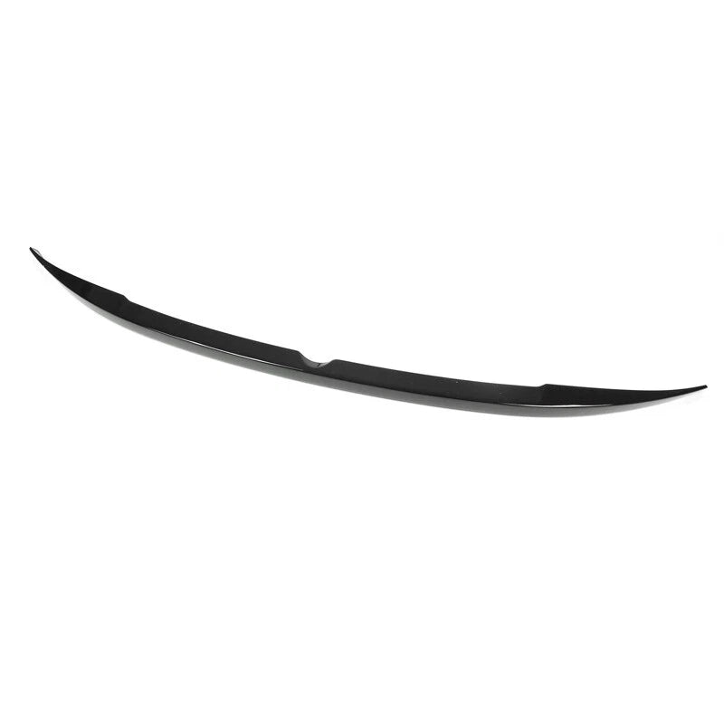 Black Rear Middle Trunk Spoiler Wing Trim Fit For BMW X3 X3M IX3 2018-2023