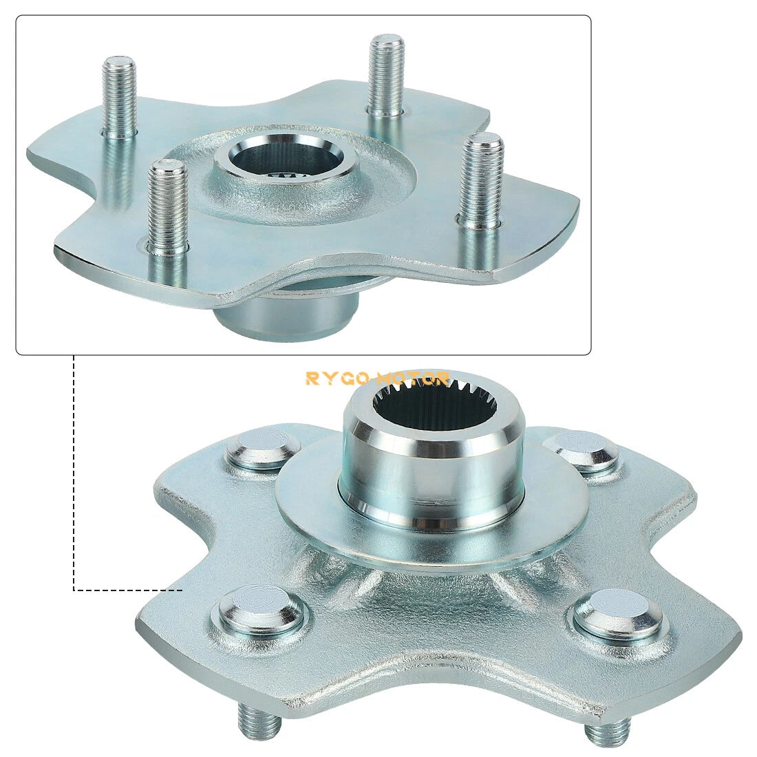 2 x Rear Left Right Wheel Hubs for Honda Foreman