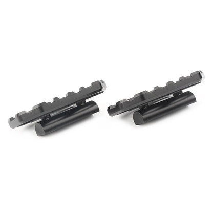 Black/Titanium Front Footpegs for BMW R Nine T Scrambler (2016-2017)