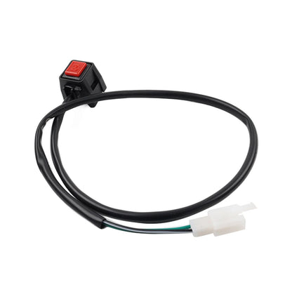 7/8" Kill Stop Switch On Off Button for Universal ATV Dirt Bike Red