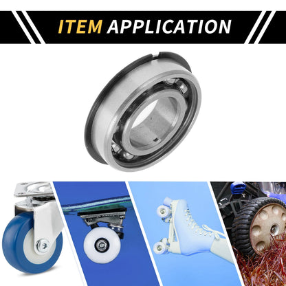 Deep Groove Ball Bearings P5 17x35x10mm for Scooter Skateboard Wheel