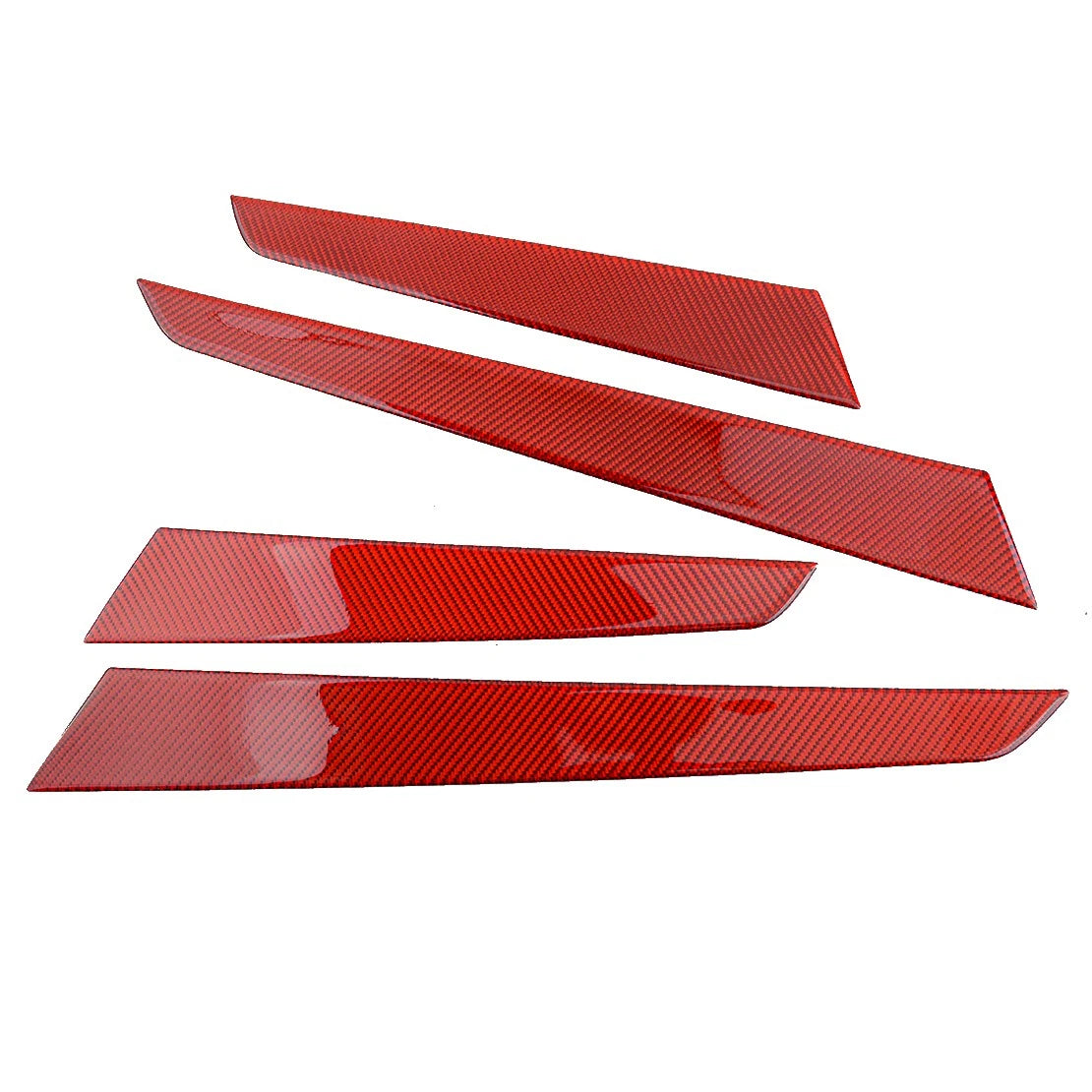 Red Door Panel Cover Trim for 2007-2013 Mercedes Benz C W204 (2007-2013)