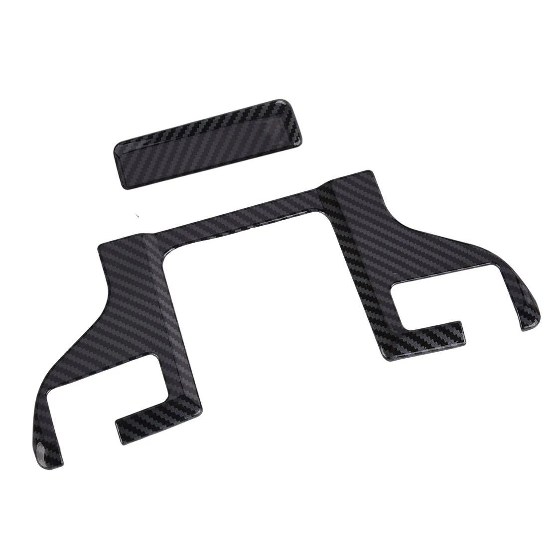 Carbon Fibre Center Console Button Cover Trim for Grand Highlander (2024)