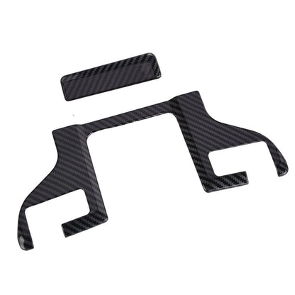 Carbon Fibre Center Console Button Cover Trim for Grand Highlander (2024)