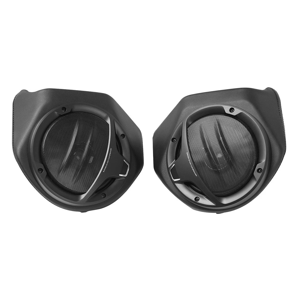6.5" Black King Trunk Luggage Speakers for Harley Touring Street Glide (14-24)