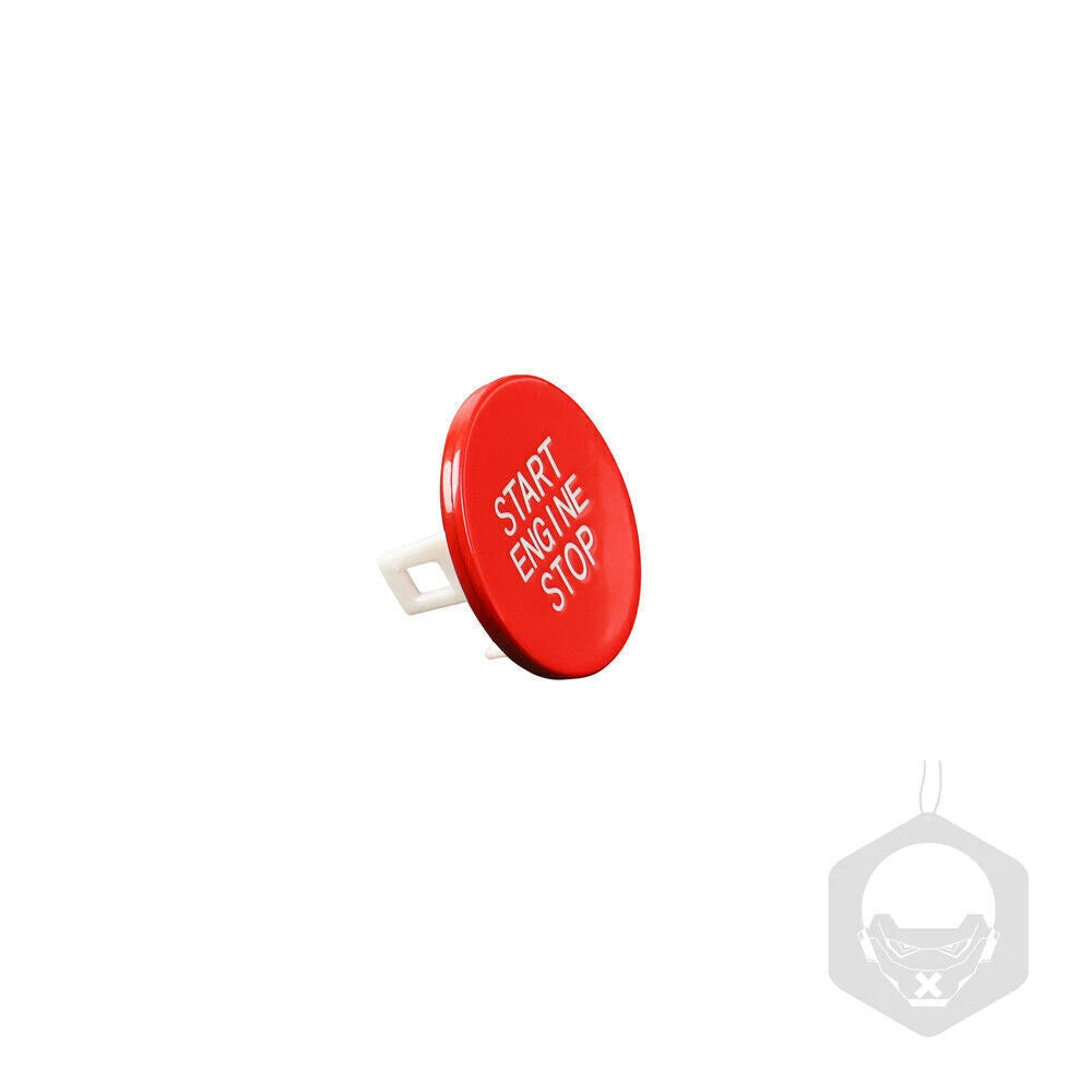 1pc Red Engine Start Stop Button Cover for BMW 3-Series (2019)