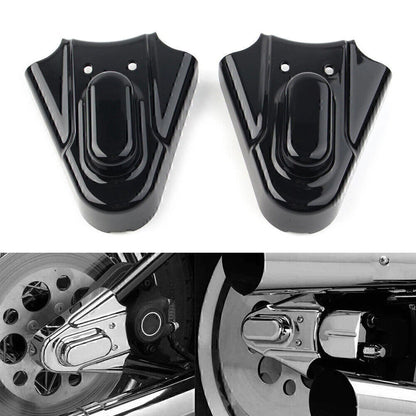 ABS Kuryakyn Gloss Black Phantom Covers for Harley Softail FXST/C