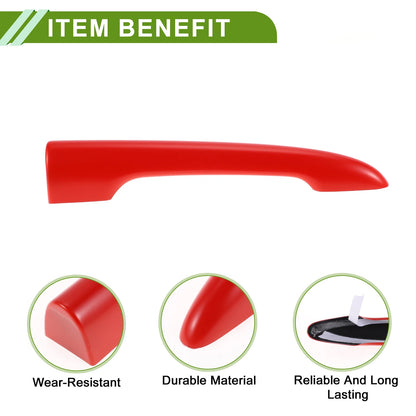 Rear Trunk Door Tailgate Handle Cover for BMW Mini Cooper F54 Clubman 2014+ Red