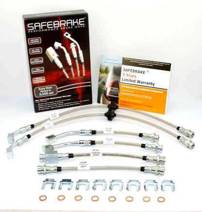 Brake Line Kit for Commodore VR-VS (IRS) & VT-VZ Front/Rear Brakes (1993-2006)