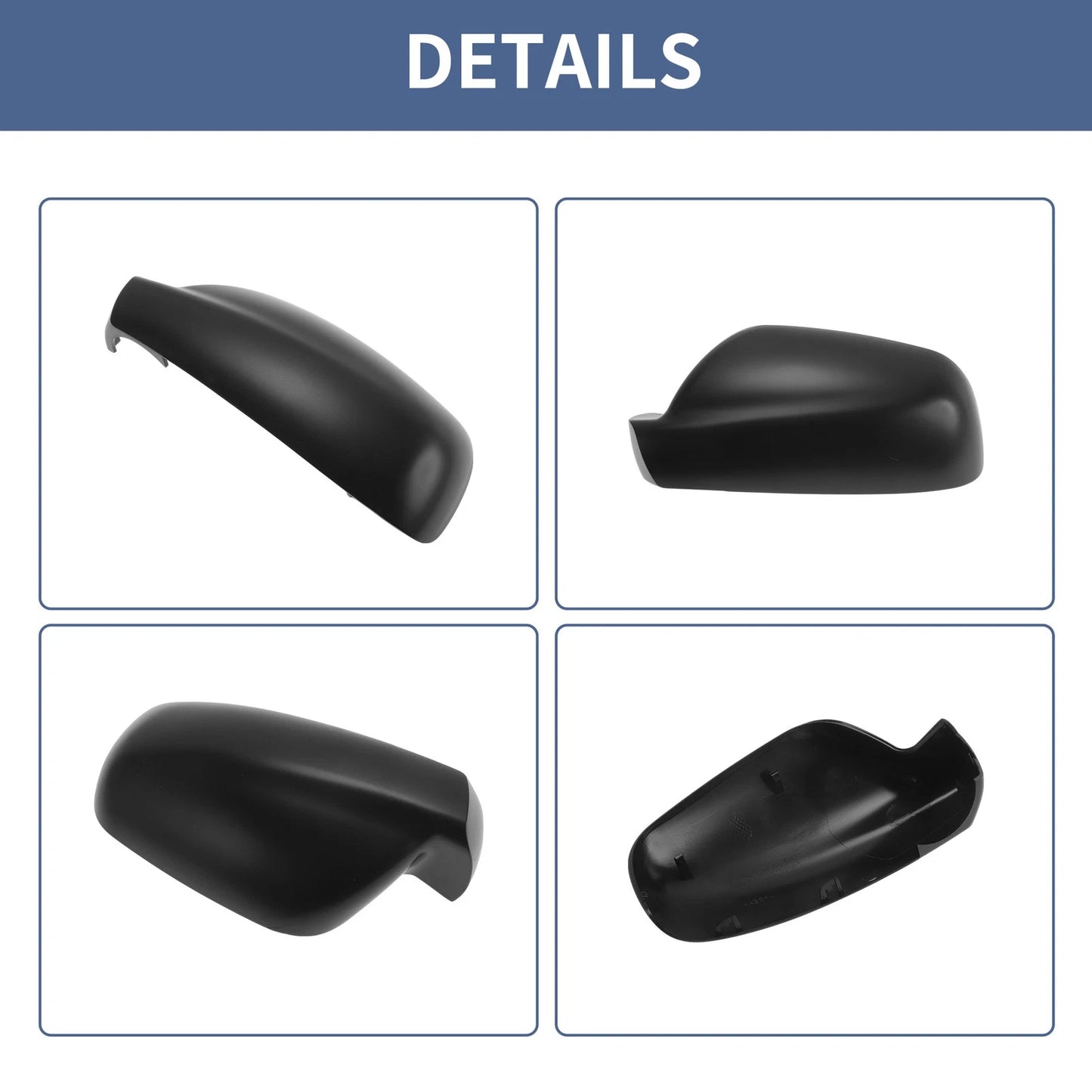 Black Mirror Cover Cap for CITROEN XSARA (2002-2005) 1 x Piece
