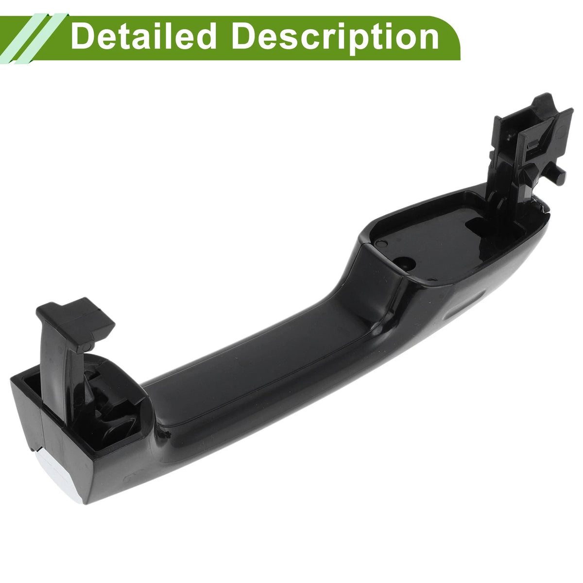 Exterior Door Handle Set for Toyota Lexus GX460 Black Silver Tone