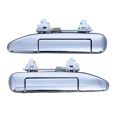 2 x Chrome Outer Door Handles for Nissan Patrol (1997–2016)