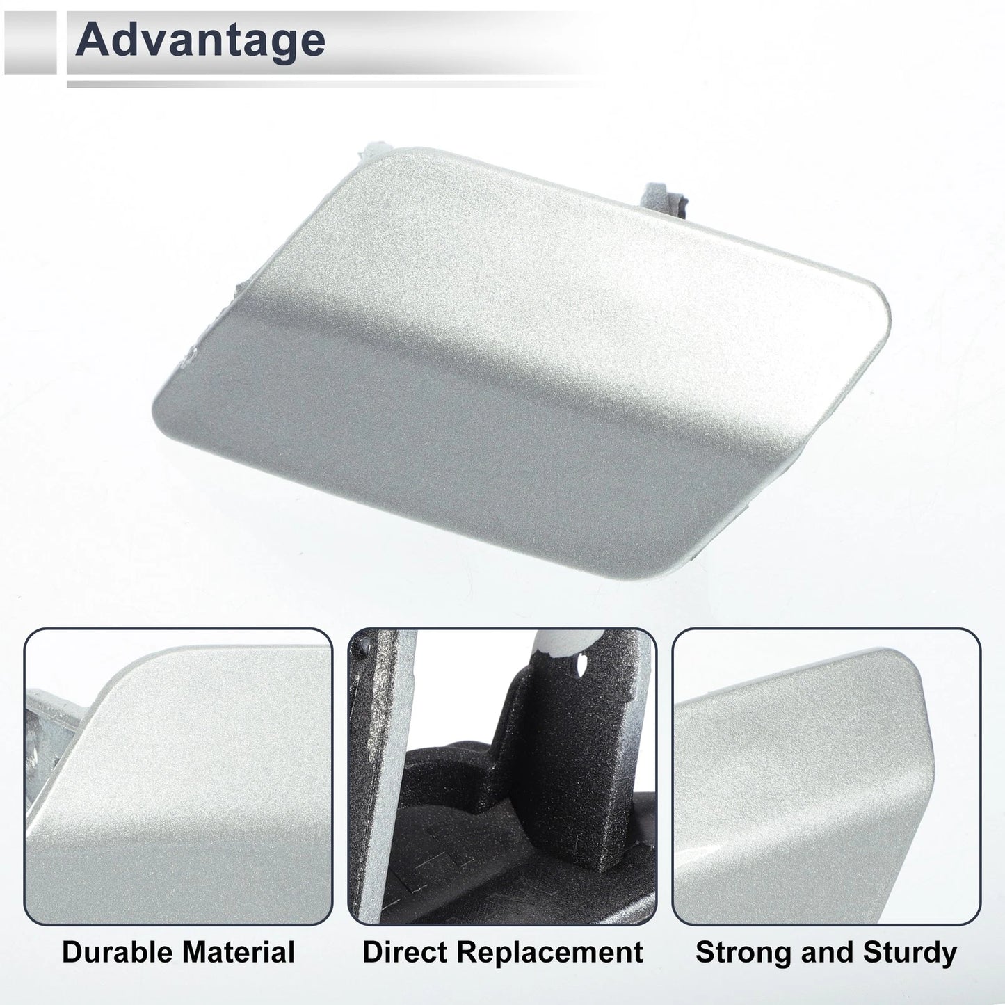 Bumper Headlight Washer Nozzle Cover for BMW 335i GT (2012-2015)