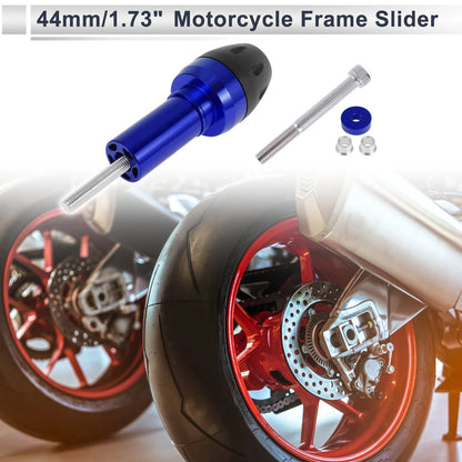 10mm Blue Slider Frame Bolt 1 Set for Motorcycle