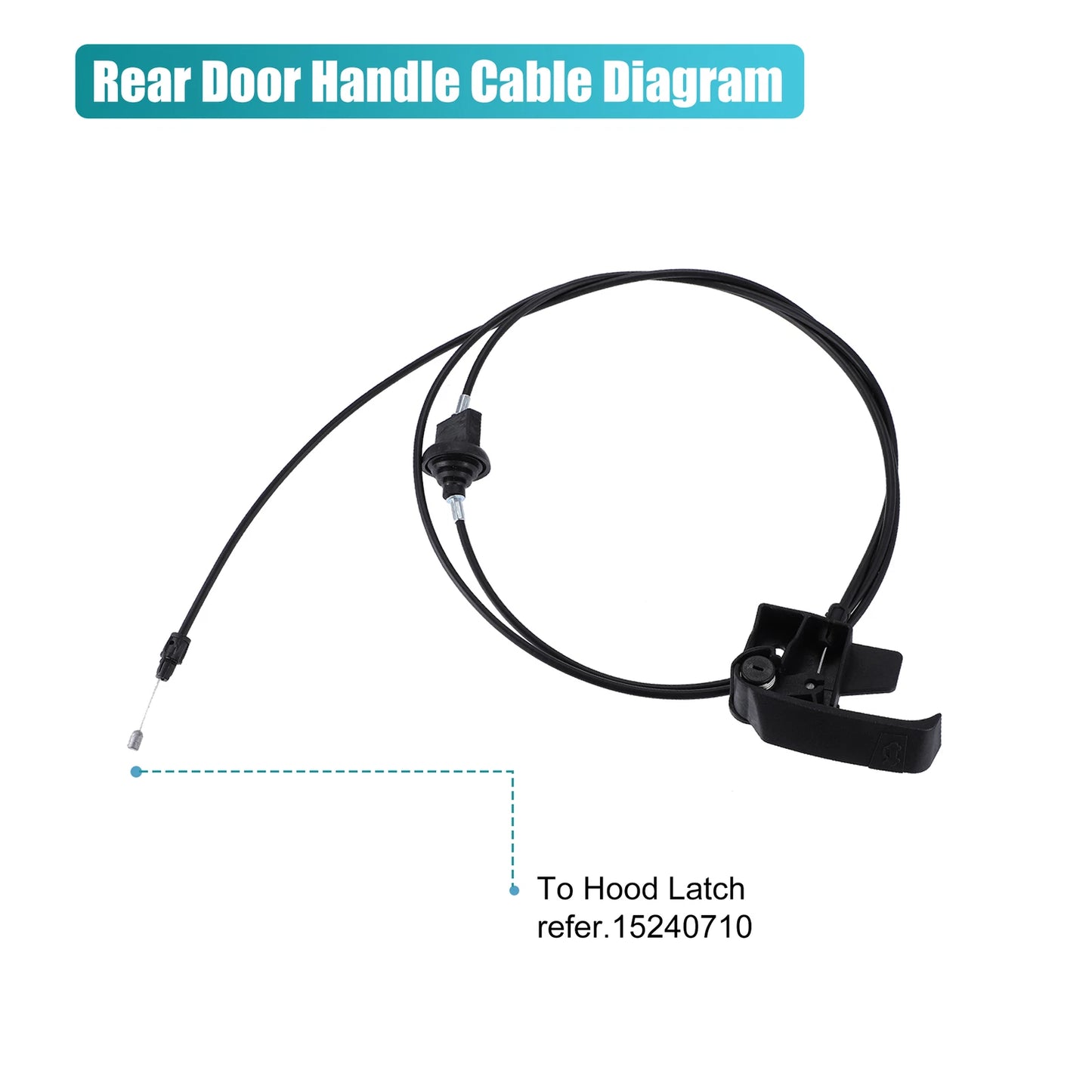 Hood Release Cable for Chevrolet/GMC (1999 - 2007)