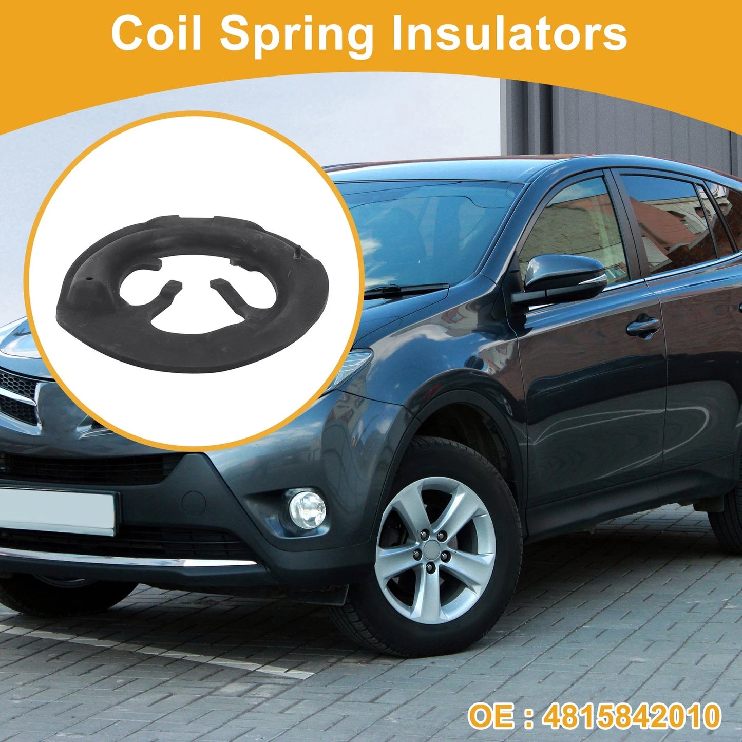 Coil Spring Insulator for Toyota Alphard (2008-2015) Rubber 1 Pc