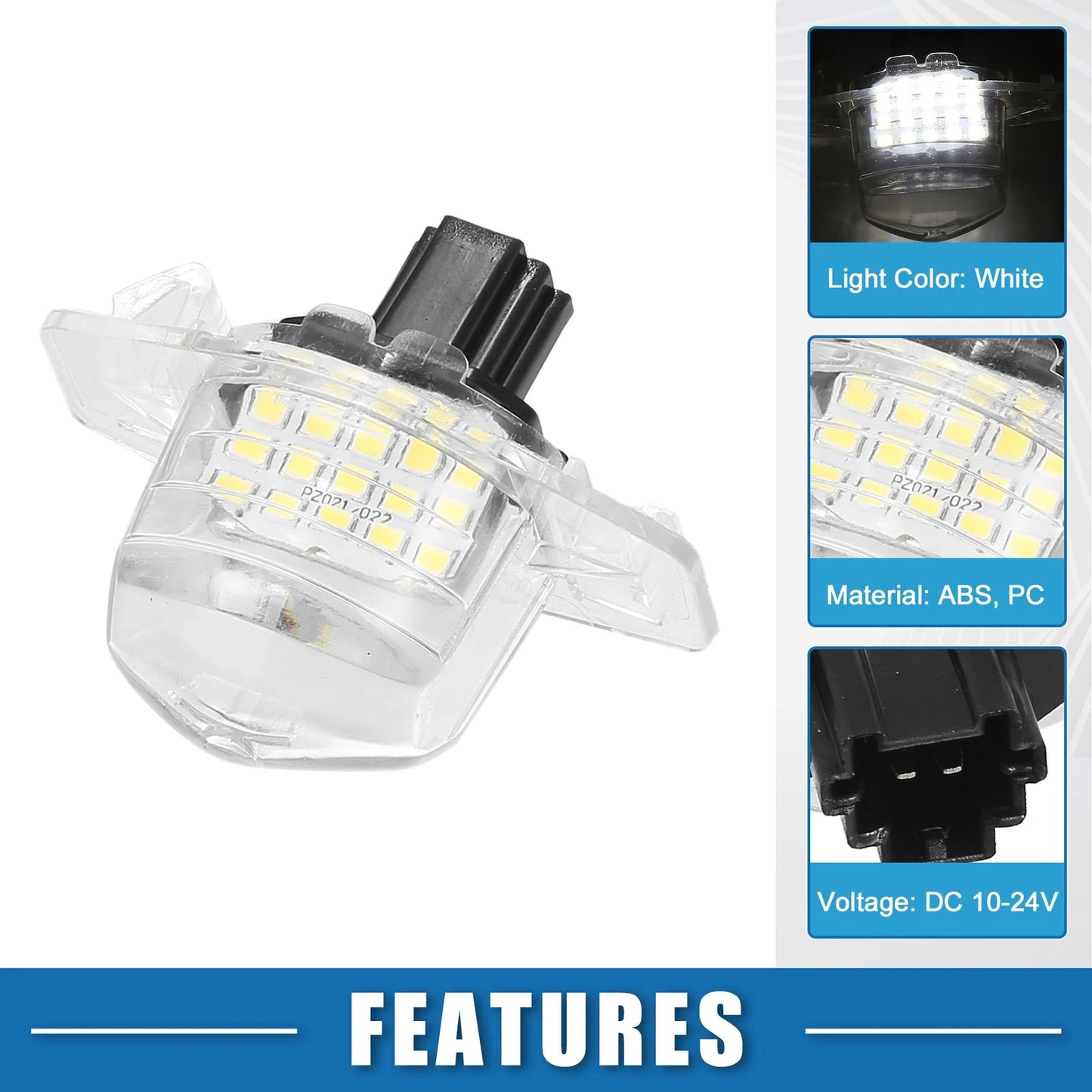 LED License Plate Lights for Honda CR-V (2007-2012)