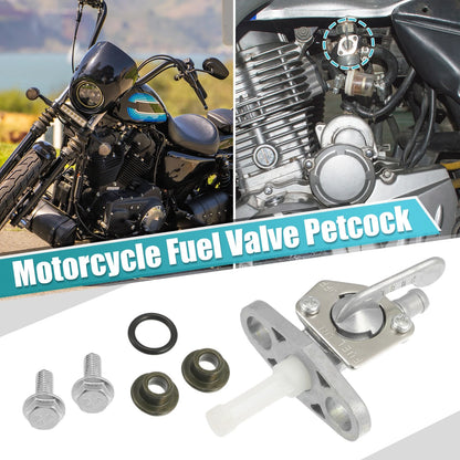 Fuel Valve Petcock with Male Thread for Honda CR125R (1979–2007)