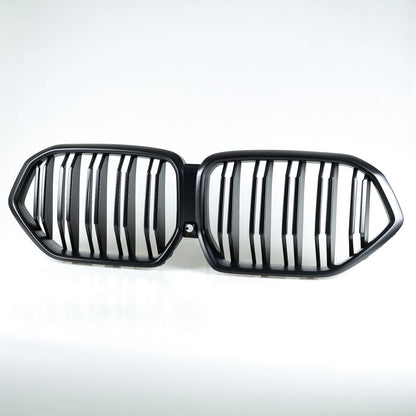 Grille for BMW X6 G06 Matte Black Double Rib (2020 - )