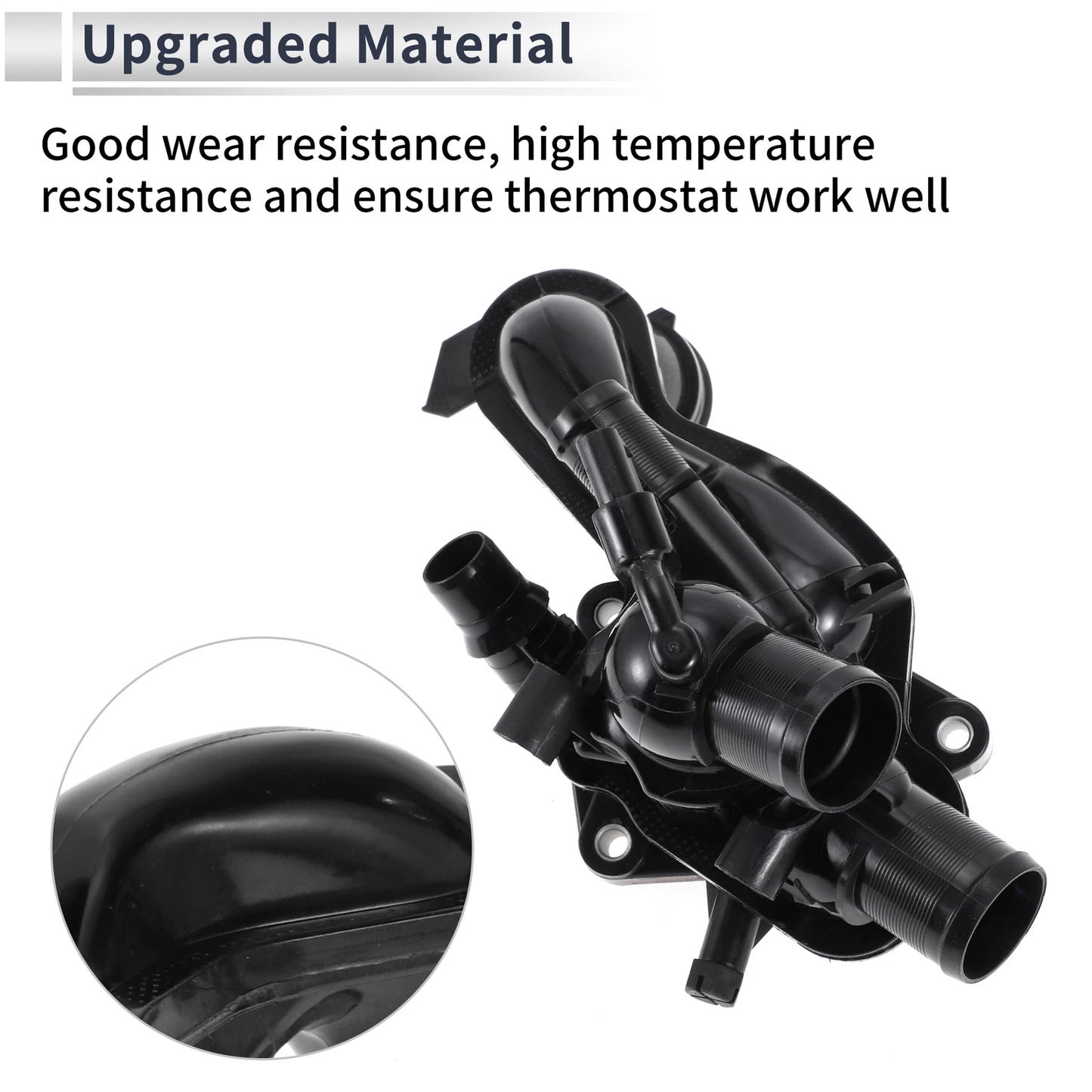 Engine Coolant Thermostat Housing for Peugeot 207 3008 308 5008 508 (2006-2020)