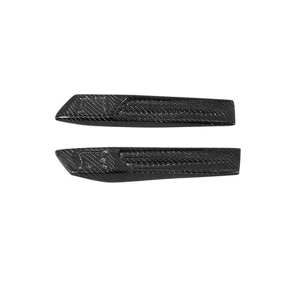 Real Carbon Fiber Side Fender Cover Trim Fit For Nissan GT-R R35 2009-2013