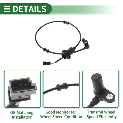 ABS Wheel Speed Sensor for Mercedes-Benz W220 (1998-2005)