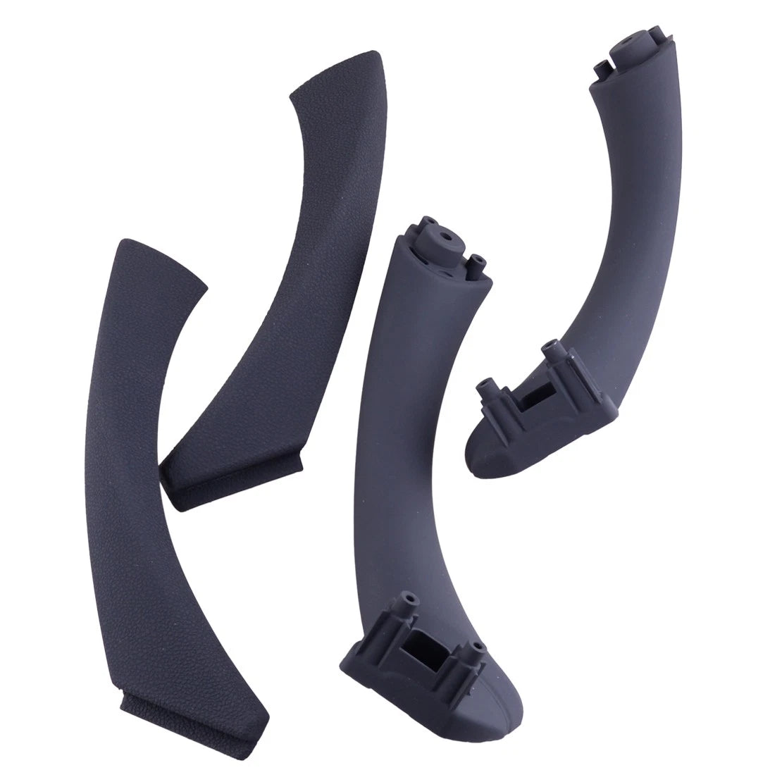 4X Inner Door Handle & Pull Trim for BMW 3 Series E90 Sedan/Wagon (2006-2013)