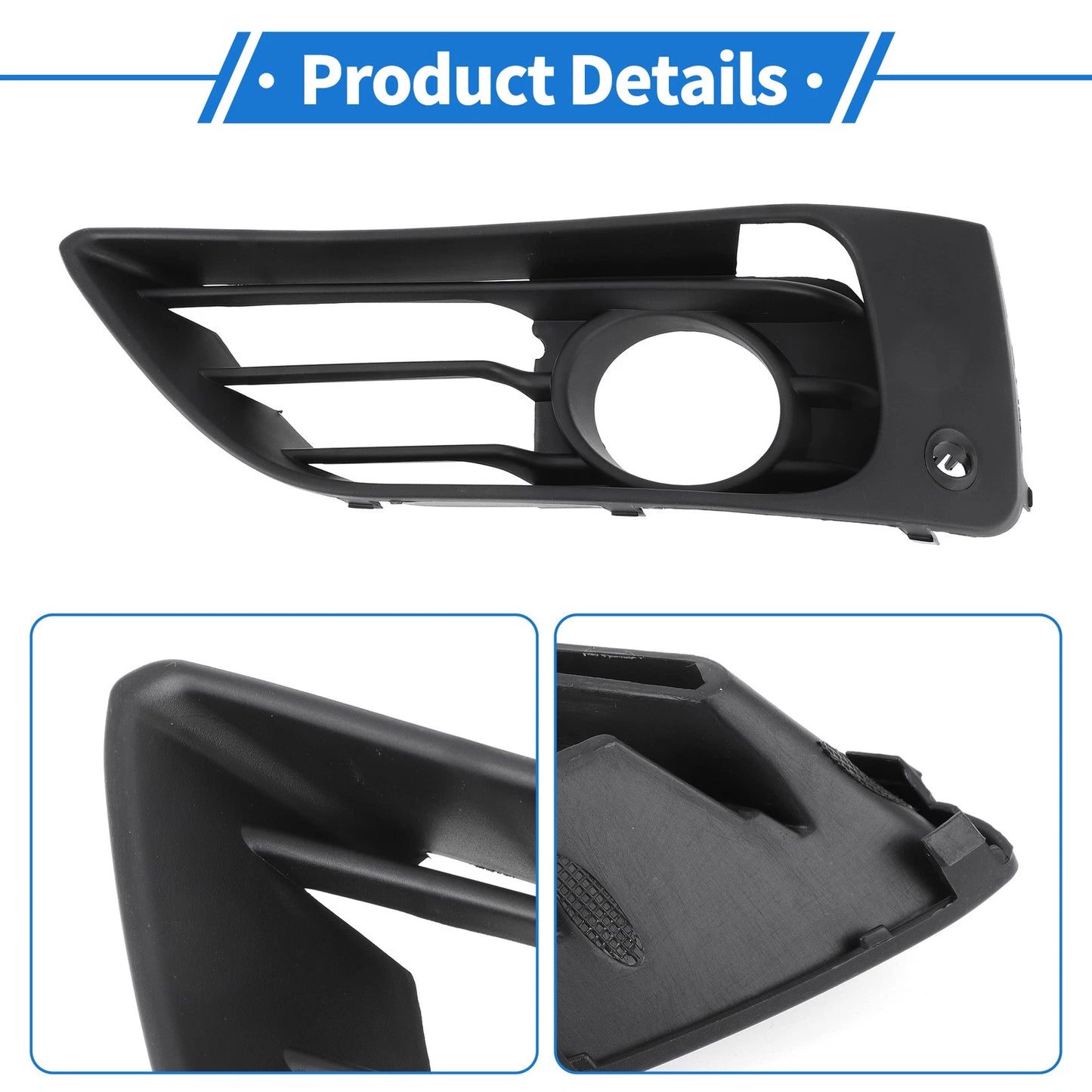 1 Pc Front Left Fog Light Grill for BMW 2 Series (2013-2018)