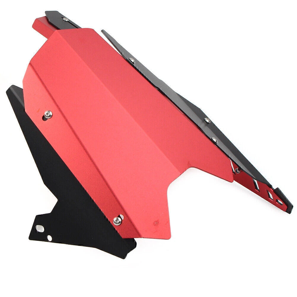 Red Rear Fender Mudguard Chain Guard Cover for Yamaha MT03 R3 R25 (2013-2020)