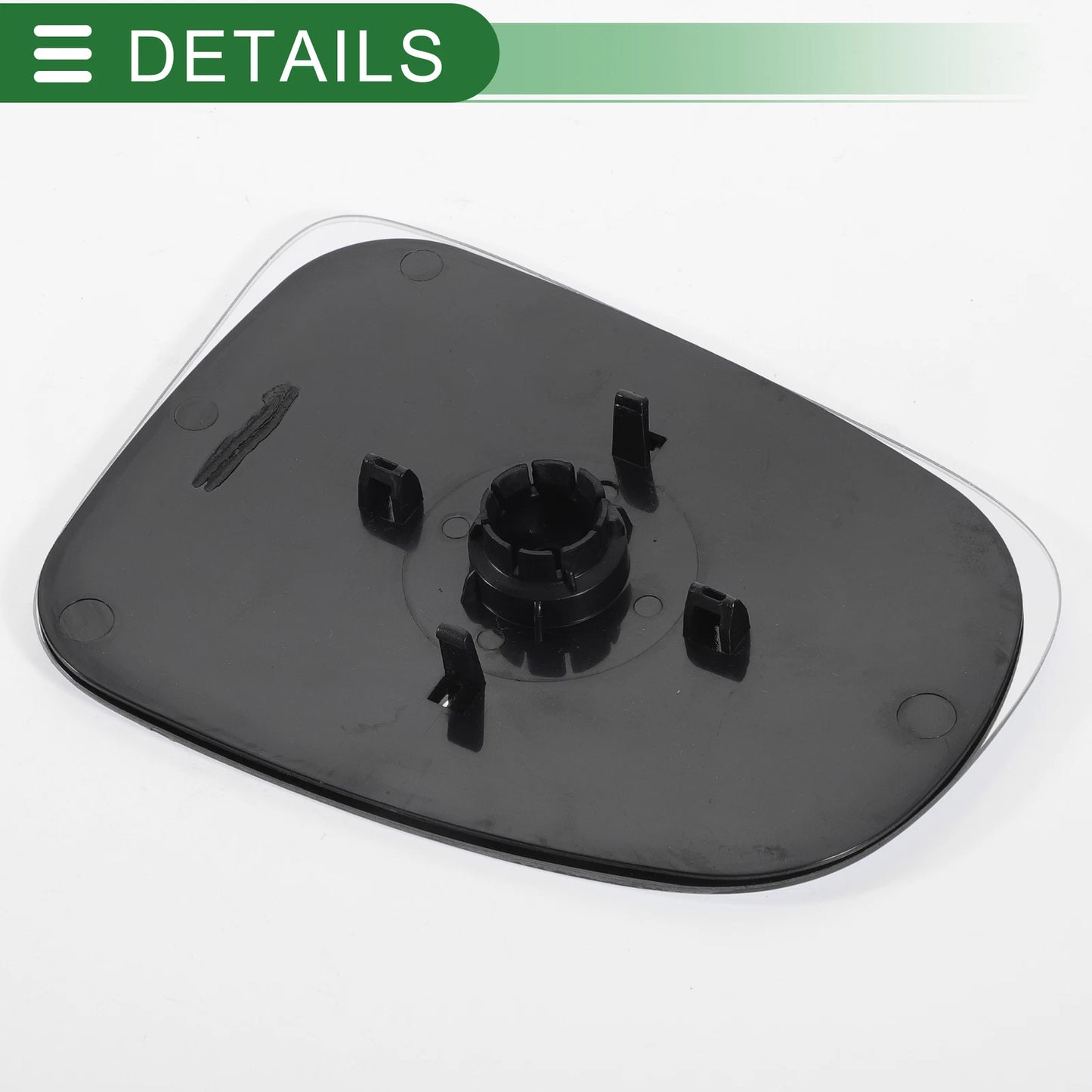 Left Side Blue Mirror Glass with Back Convex for Ford
