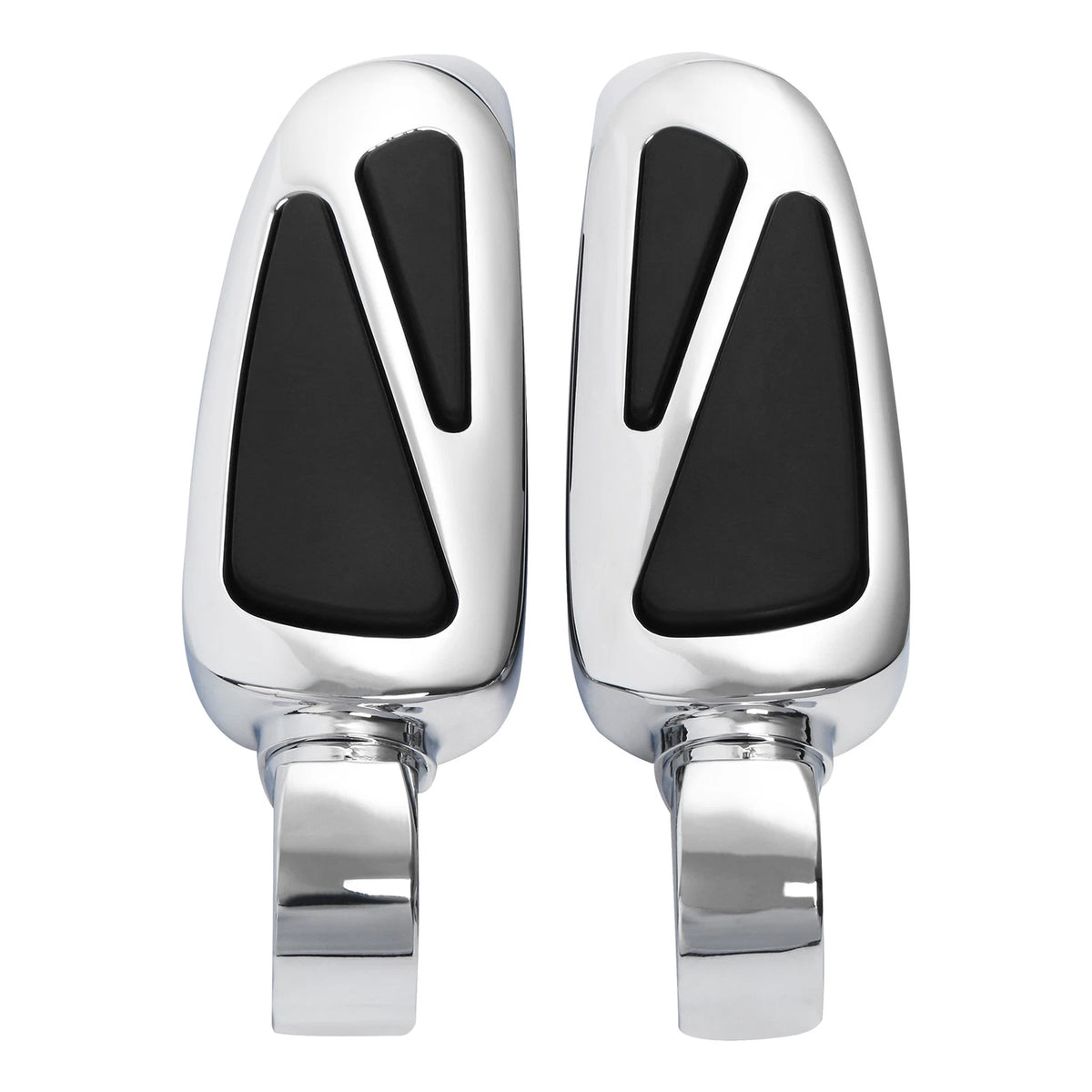 Chrome Rider Driver & Passenger Footpegs for Harley Low Rider (2018-2025)