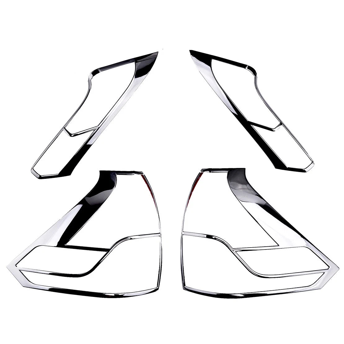 4 x Tail Light Frame Covers for Honda CR-V (2012-2014)