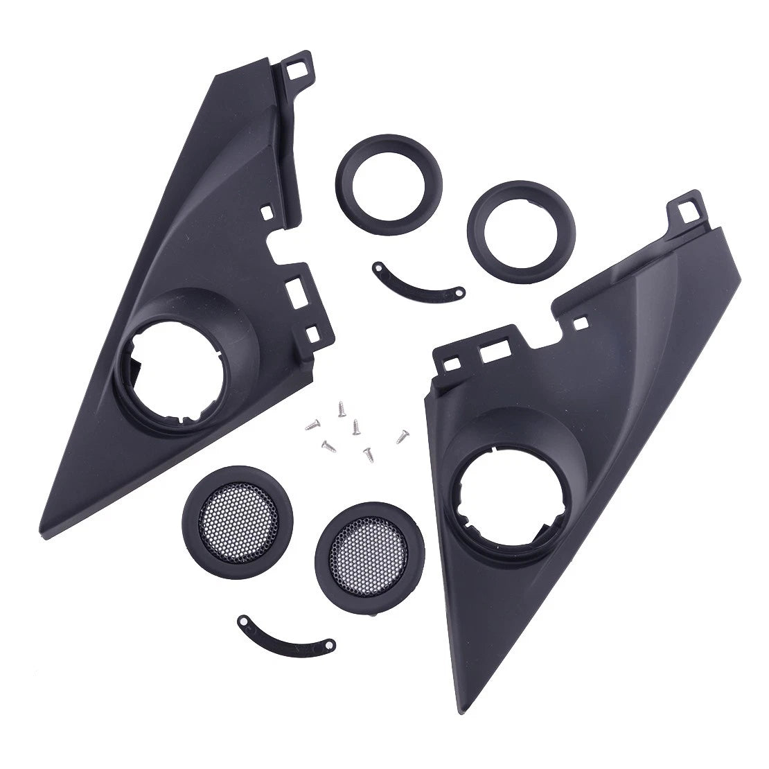 8pcs Door Speaker Panel Covers for Honda Civic 2016-2019