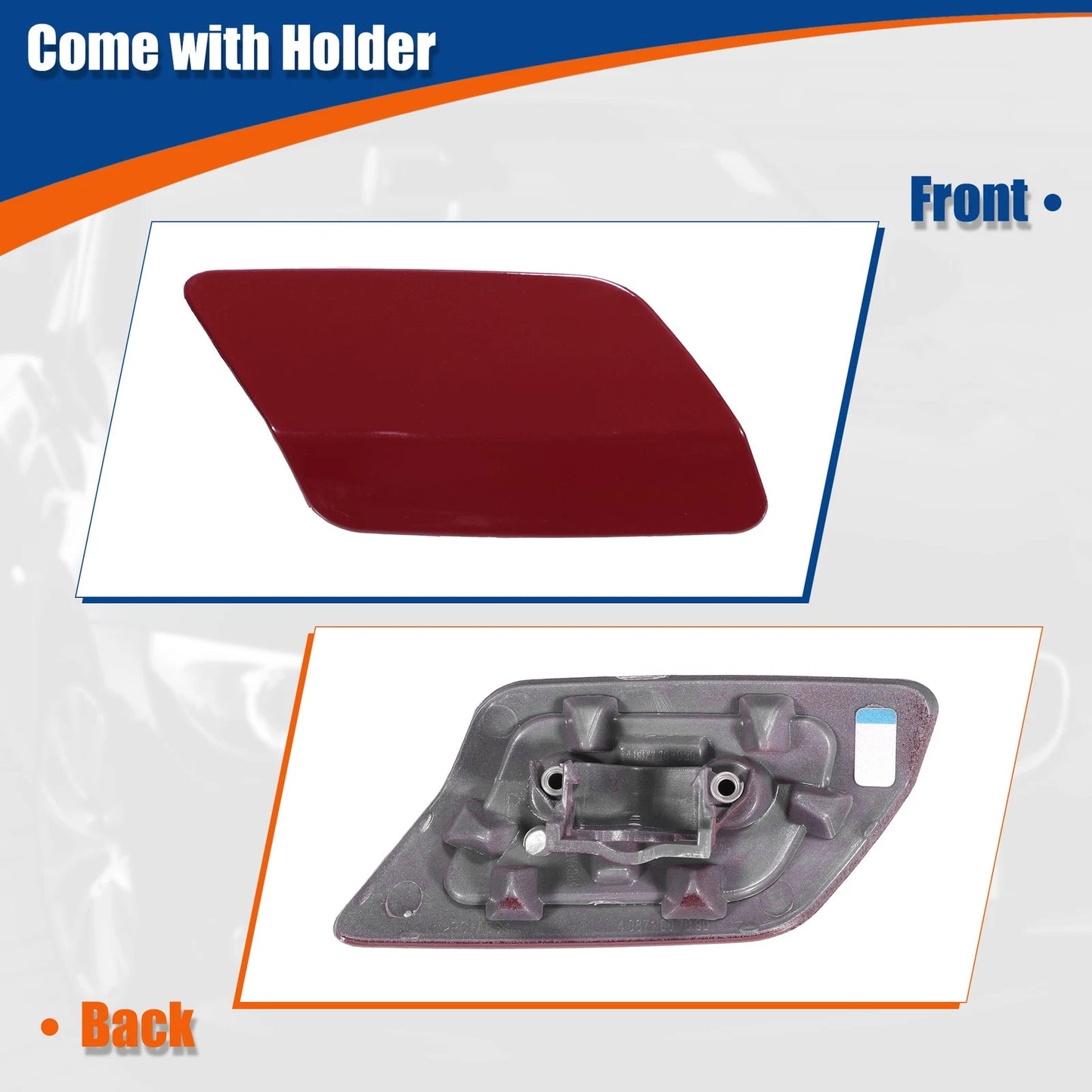 Right Side Front Bumper Washer Nozzle Cover for BMW E92 (2011-2013)