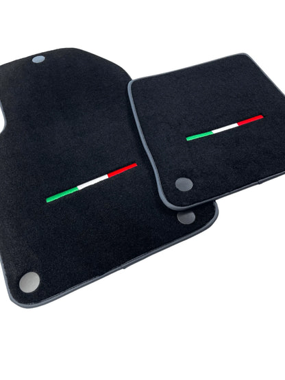 Black Floor Mats for Ferrari 612 Scaglietti Italian Edition (2004-2011)