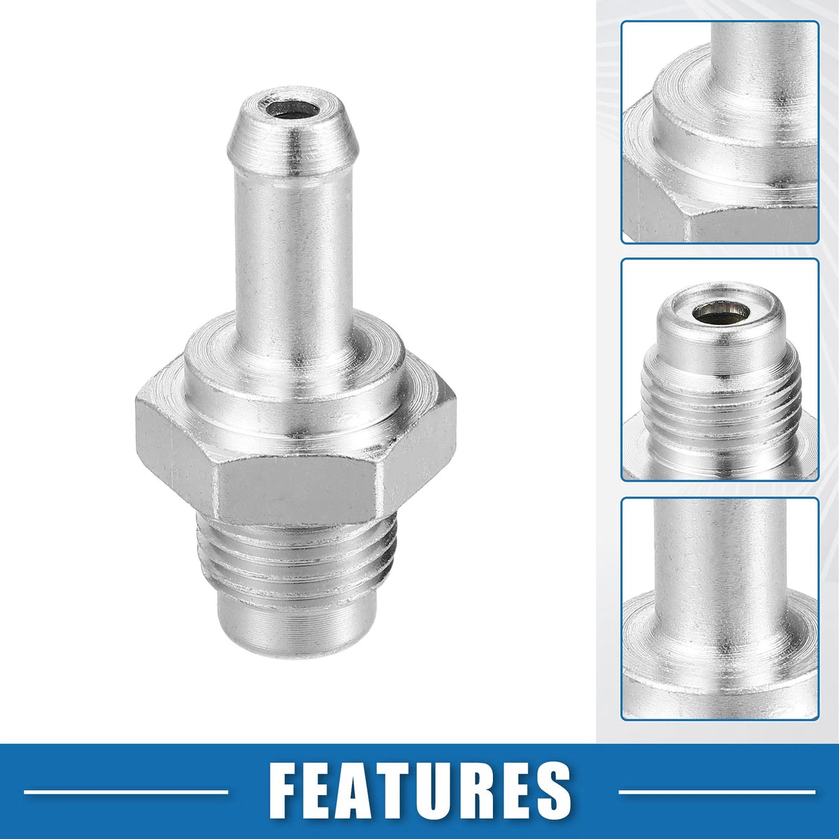 PCV Valve Fittings for Toyota (Metal Silver Tone) (2000-2006)