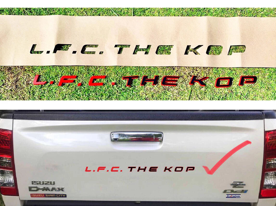 3D Acrylic Logo Emblem Badge for Liverpool Fans Car Vehicles