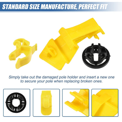 Hood Prop Rod Holder Clips for Ford (W713903S300)