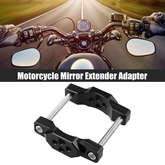 Lamp Holder / 17–63mm / Mount Bracket Clamp for Motorcycle Black