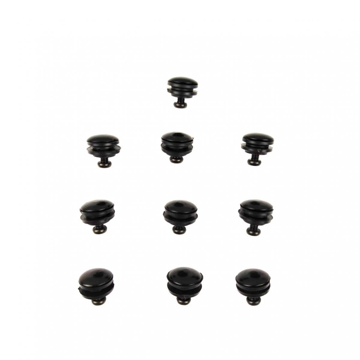 Spece Cap Glass Nut Black 10 PC Fits Nissan Hardbody Navara D21 UTE 1986-97 D05