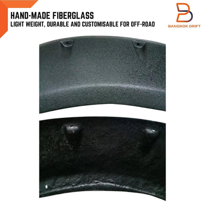 Fender Flares for Nissan Navara D40 King Cab 2005-2014 ()