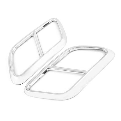 Muffler Tail Pipe Cover Chrome for Land Rover Range Rover Velar (2017-2021)