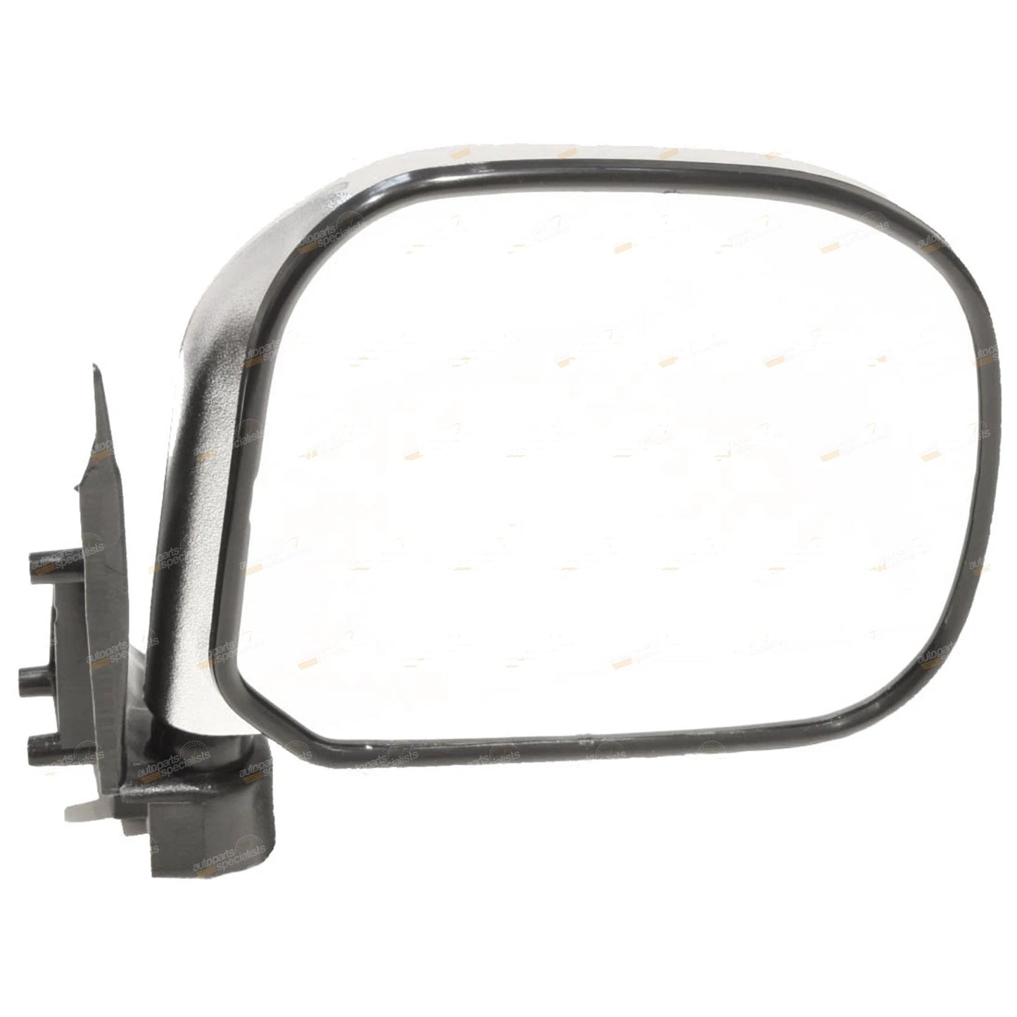 RH Chrome Manual Door Mirror for Toyota Hiace (1989–2005)
