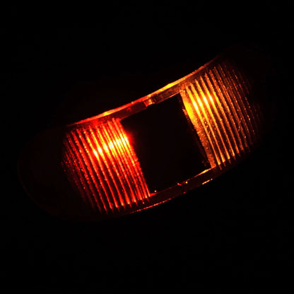 Amber Red LED Clearance Light Side Marker for Trailer Truck